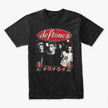 Camiseta Algodón Deftones Vintage