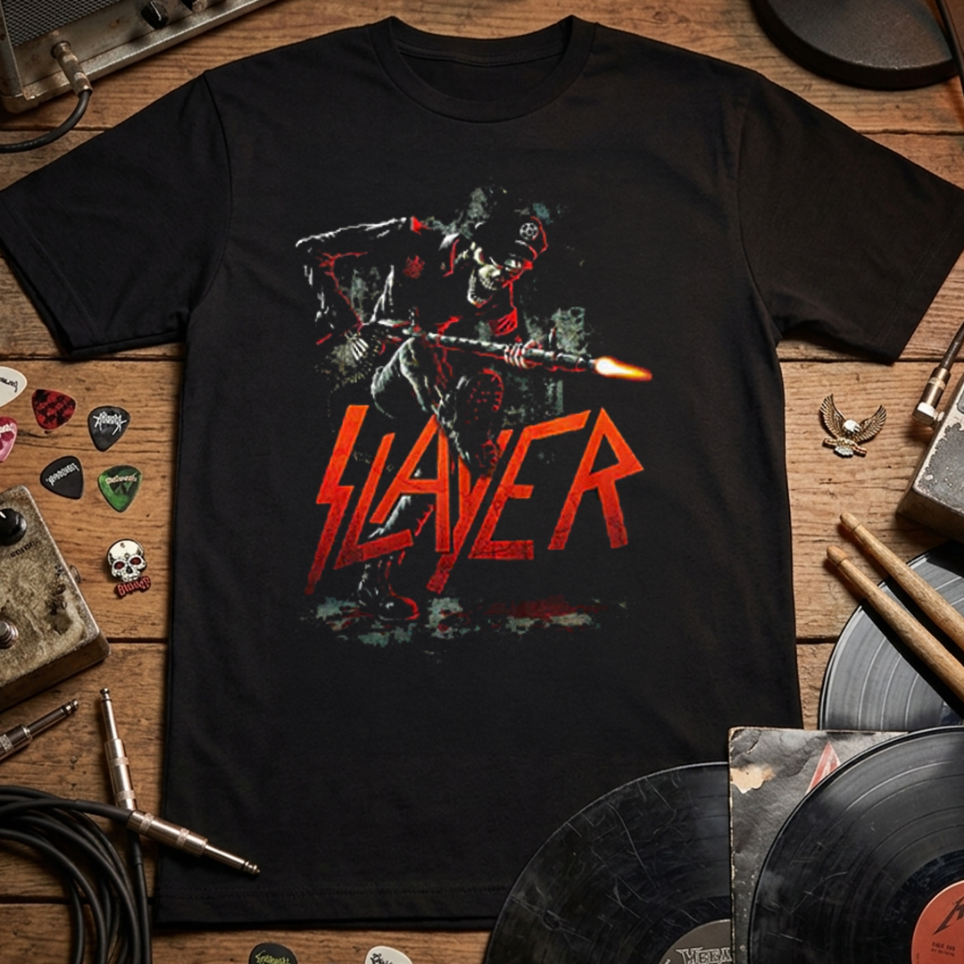 Camiseta Algodon Slayer Koszulka