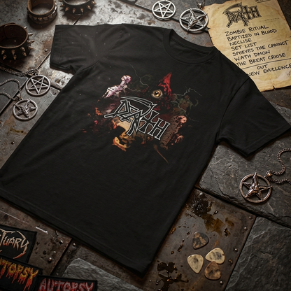 Camiseta Algodon Death Poster Style