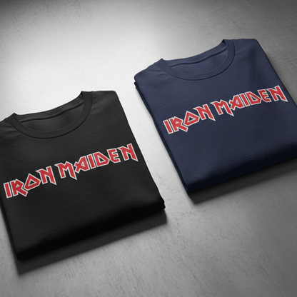 Camiseta Algodon Iron maiden Logo