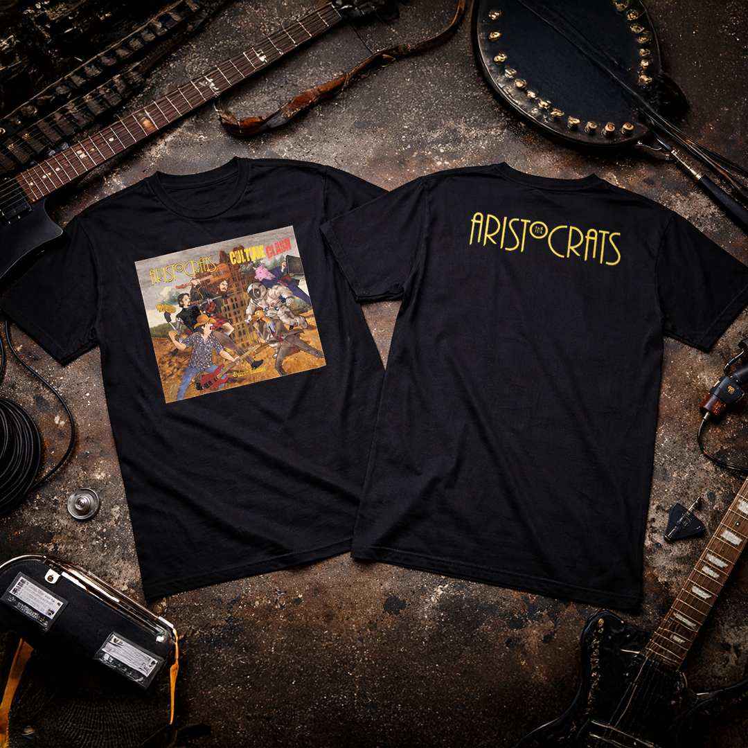 Camiseta de Algodon doble estampado Aristocrats Culture Clash