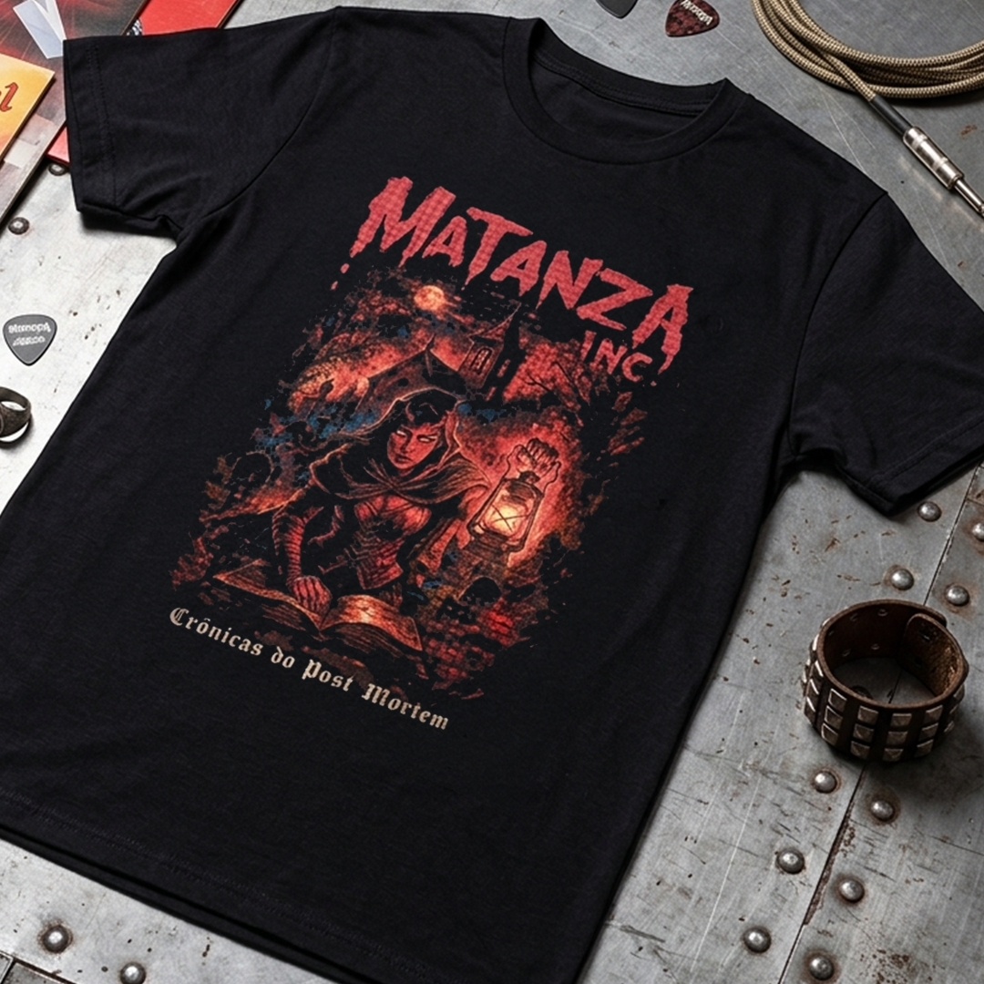 Camiseta Algodon Matanza Inc Cronicas De Post Mortem