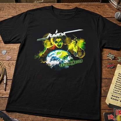 Camiseta Algodon Raven Extermination