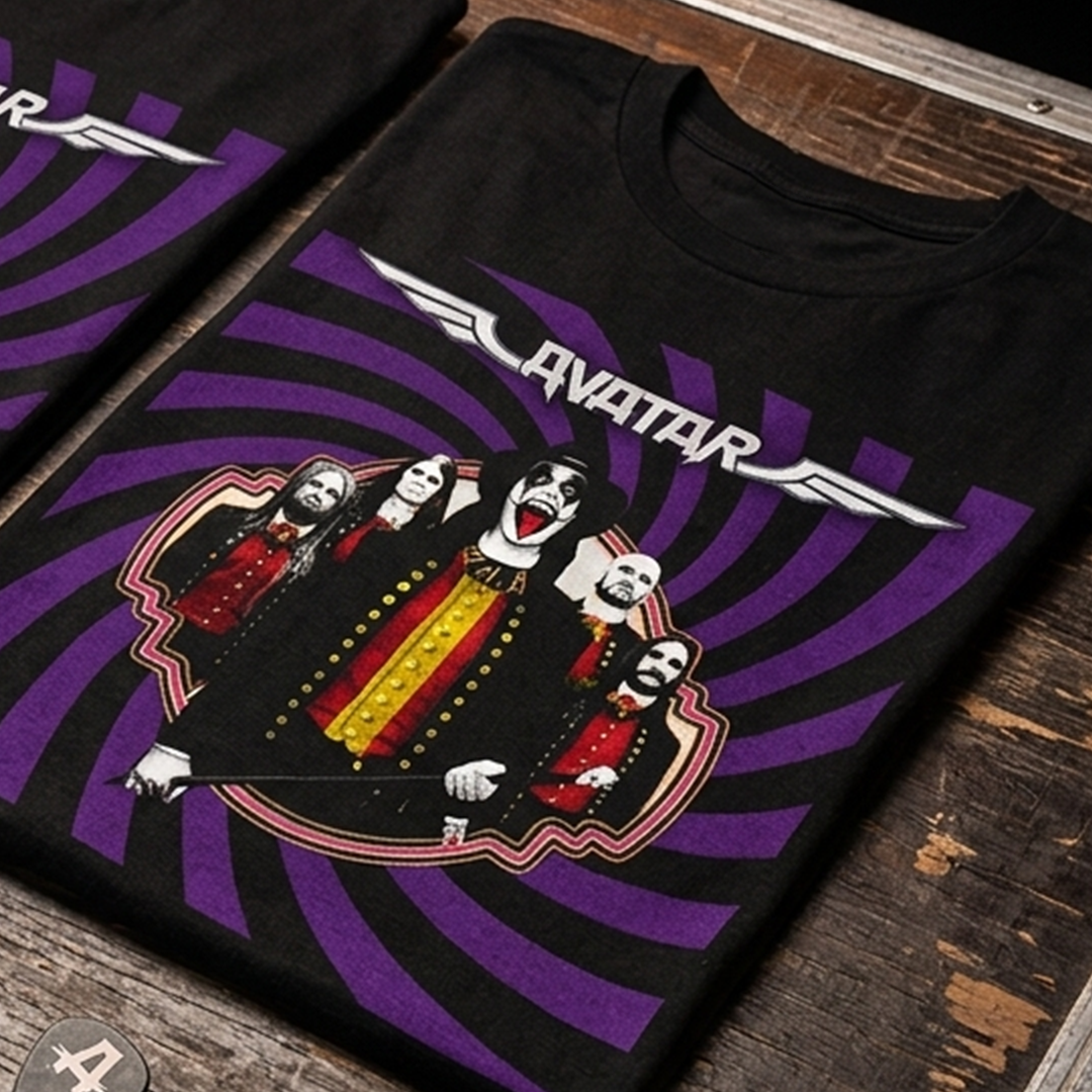 Camiseta Algodon Avatar Poster Band