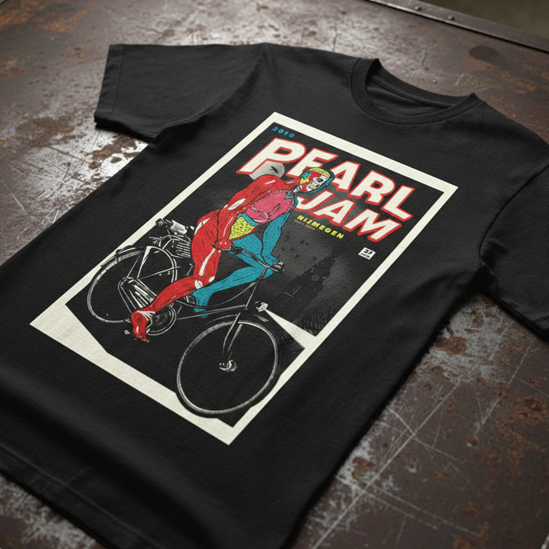 Camiseta Algodon Pearl Jam Poster 2010