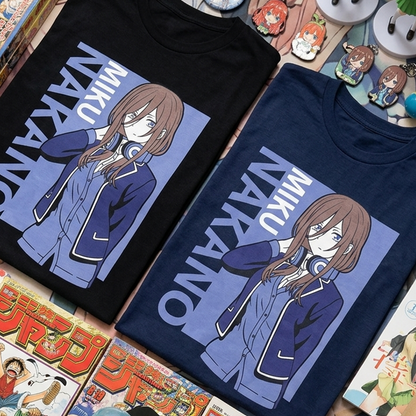 Camiseta Algodon Miku Nakano Anime Art