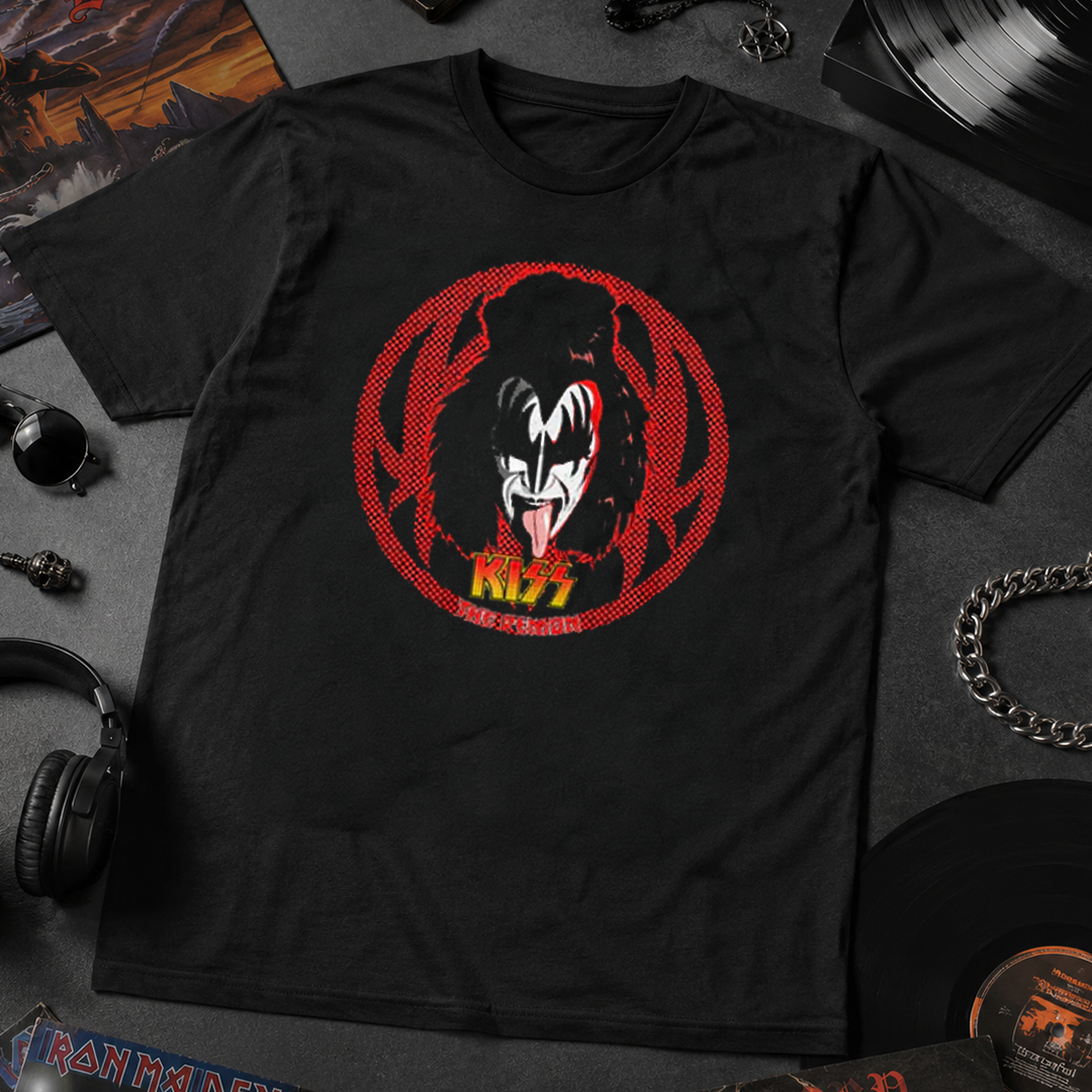 Camiseta Algodon Kiss The Demon