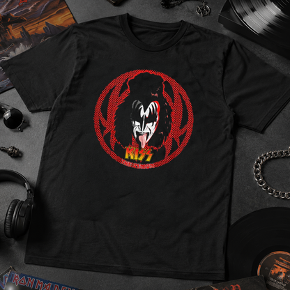Camiseta Algodon Kiss The Demon