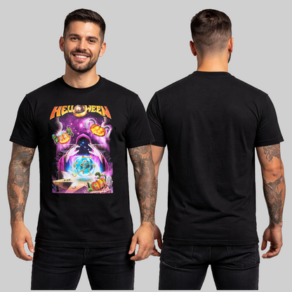 Camiseta Algodon Helloween Master Of Keys Poster