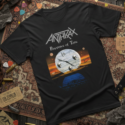 Camiseta Algodon Anthrax persistence of time