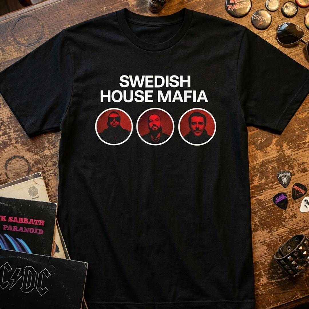 Camiseta Algodon Swedish House Mafia Art
