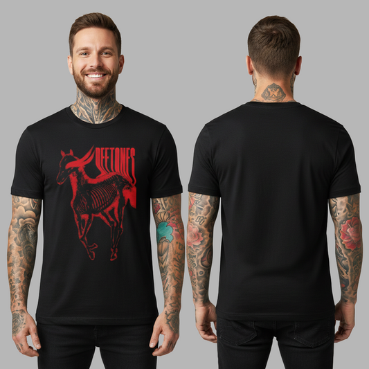 Camiseta Algodón Deftones White Pony