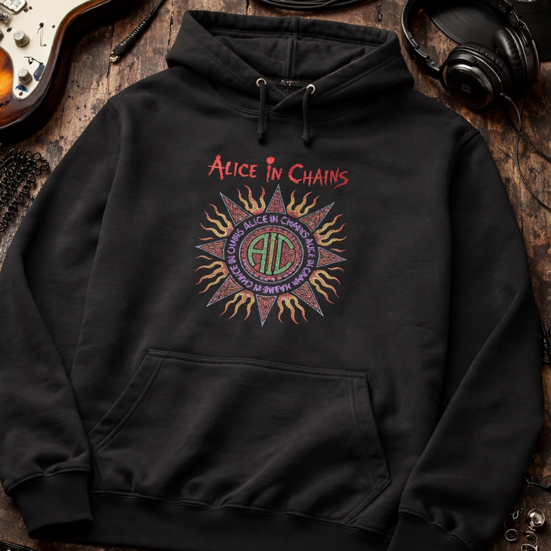 Buzo Capota Alice In Chains Logo