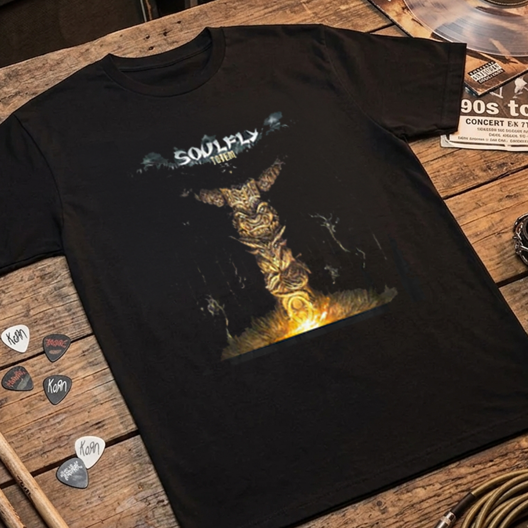 Camiseta Algodon Soulfly Totem Poster