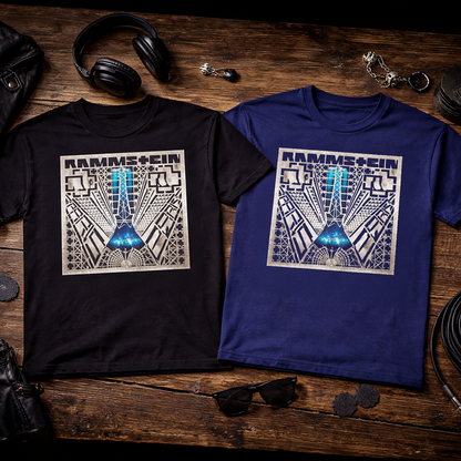 Camiseta Algodon Rammstein Paris Poster