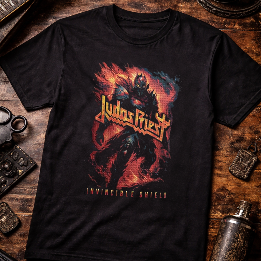 Camiseta Algodon Judas Priest Inviceble