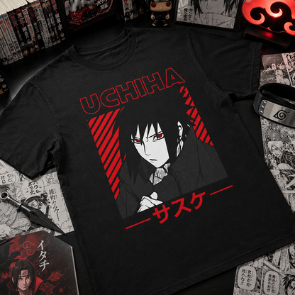 Camiseta Algodon Sasuke Uchiha Poster