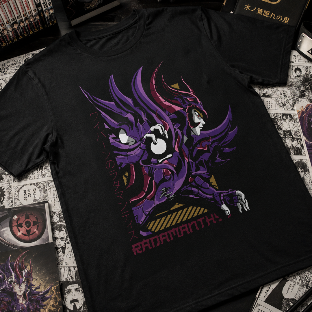 Camiseta Algodon Caballeros Del Zodiaco Radamanthis