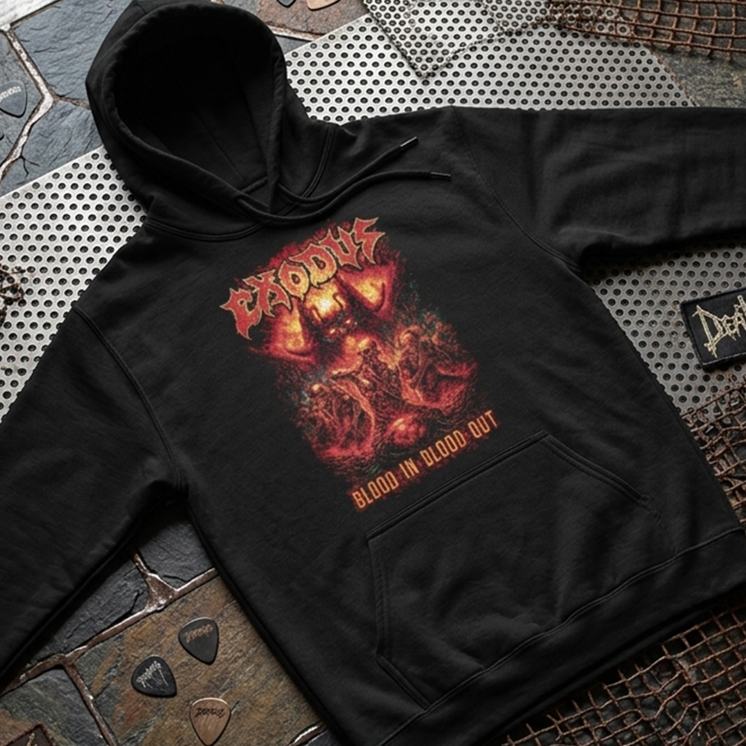 Buzo Capota Exodus Blood Is Blood