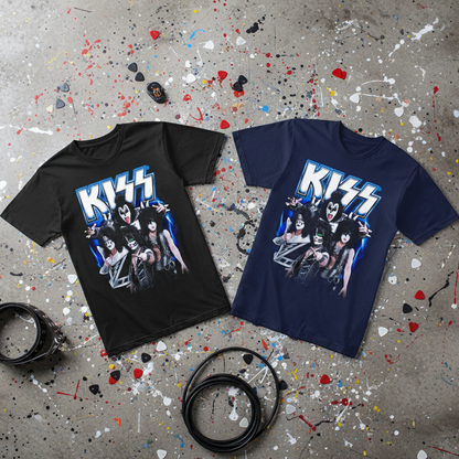 Camiseta Algodon Kiss Poster