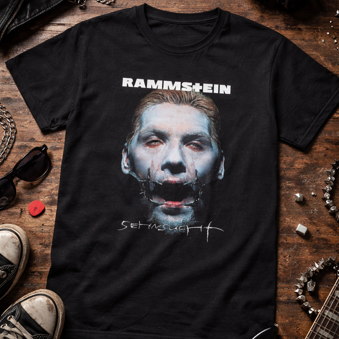 Camiseta Algodon Ramnstein Rostro Art
