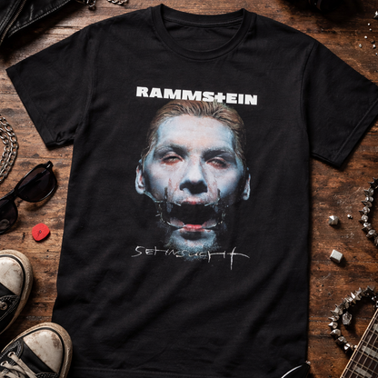 Camiseta Algodon Ramnstein Rostro Art
