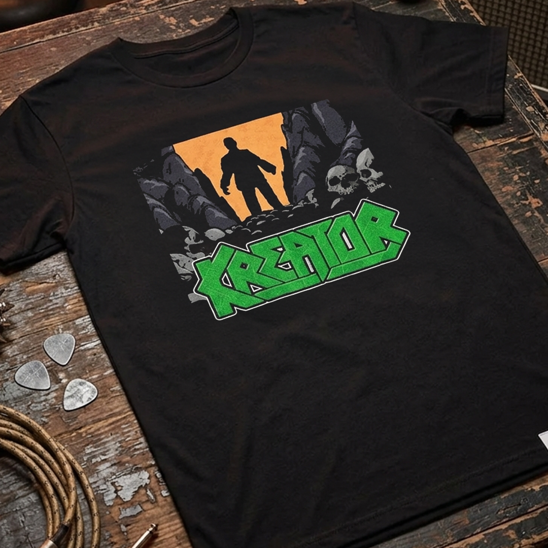 Camiseta Algodon Kreator Poster Style