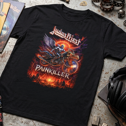 Camiseta Algodon Judas Priest Painkiller
