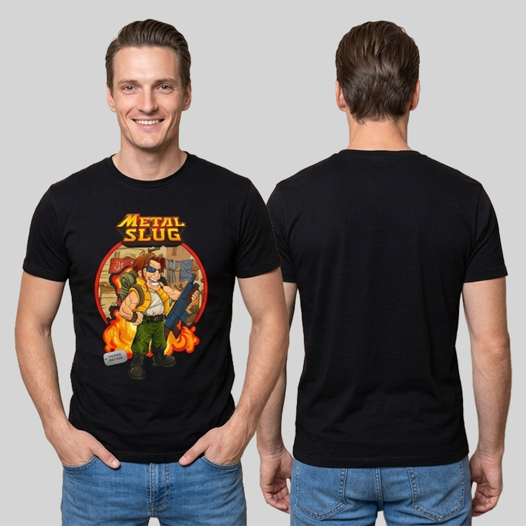 Camiseta Algodon Metal Slug