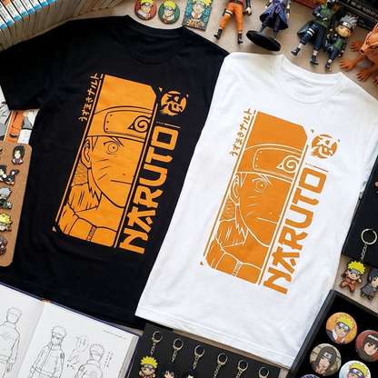 Camiseta Algodon Naruto Face Style