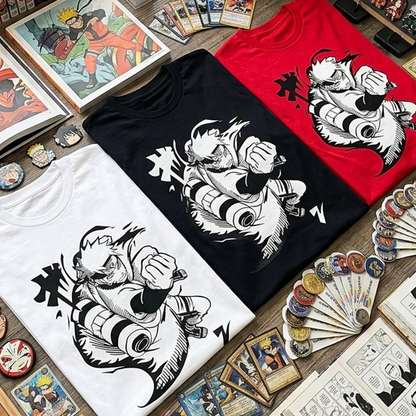 Camiseta Algodon Naruto Modo Sabio Poster