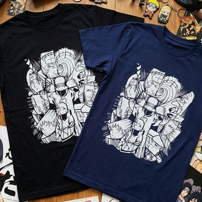 Camiseta Algodon Familia Akatsuki Poster