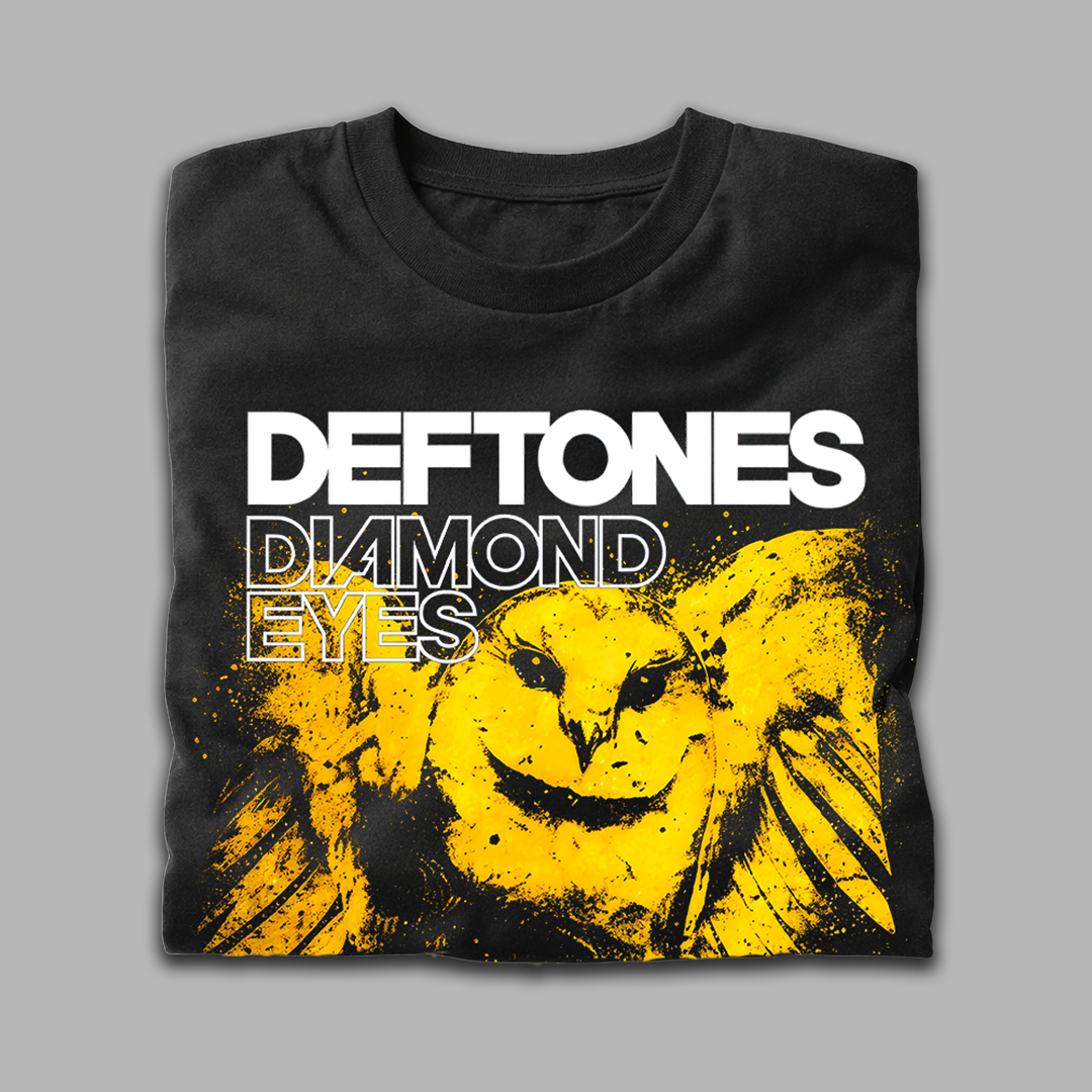 Camiseta Algodón Deftones Diamond Eyes