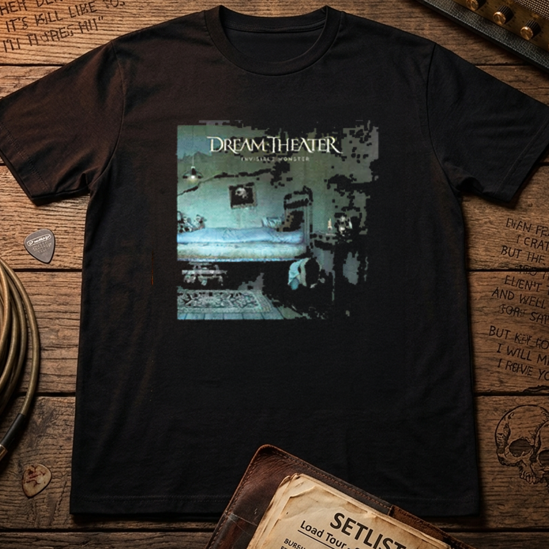 Camiseta Algodon Dream Theater Invisible Monster
