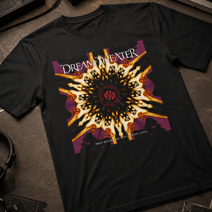 Camiseta Algodon Dream Theater When Dream And Day Reunite