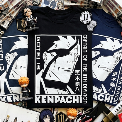 Camiseta Algodon Zaraki Kenpachi