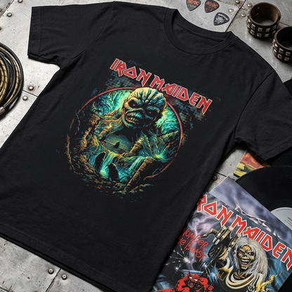 Camiseta Algodon Iron Maiden art