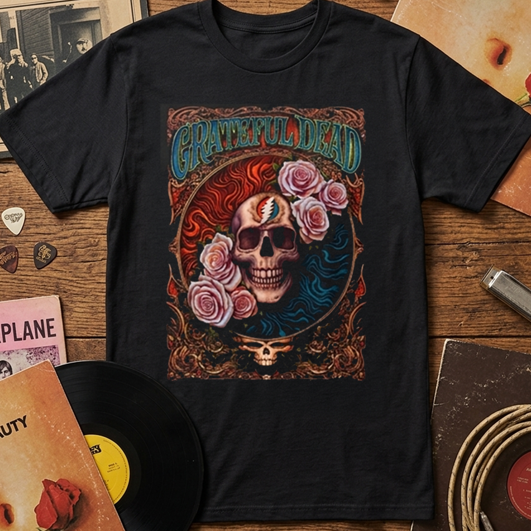Camiseta Algodon Grateful Dead Poster