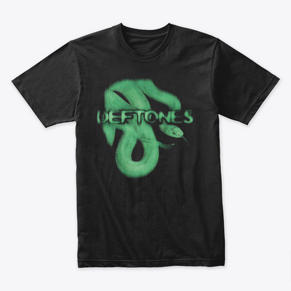 Camiseta Algodón Deftones Serpiente