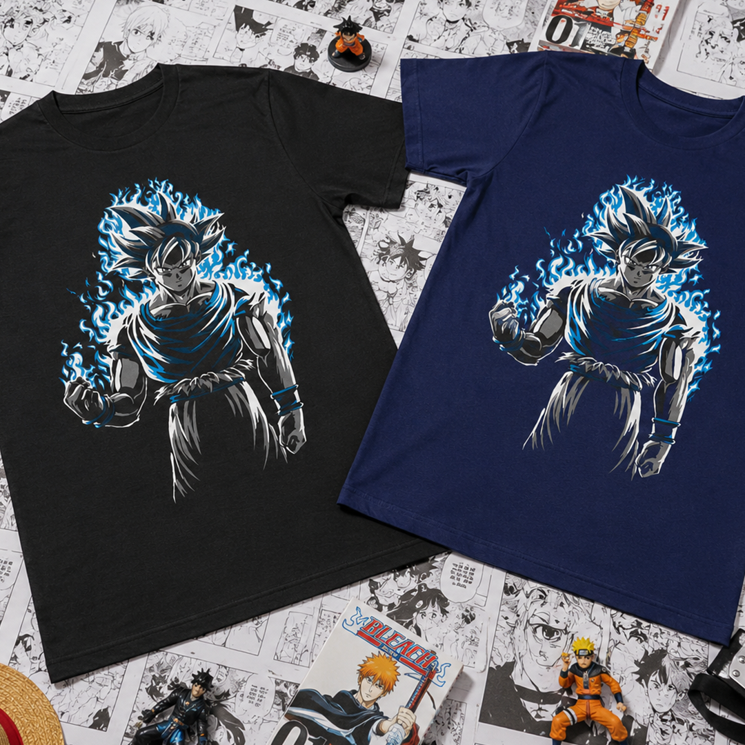 Camiseta Algodon Dragon Ball Goku Ultra Instinto