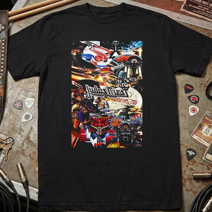 Camiseta Algodon Judas Priest Poster Style
