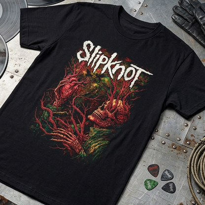 Camiseta Algodon Slipknot Heart