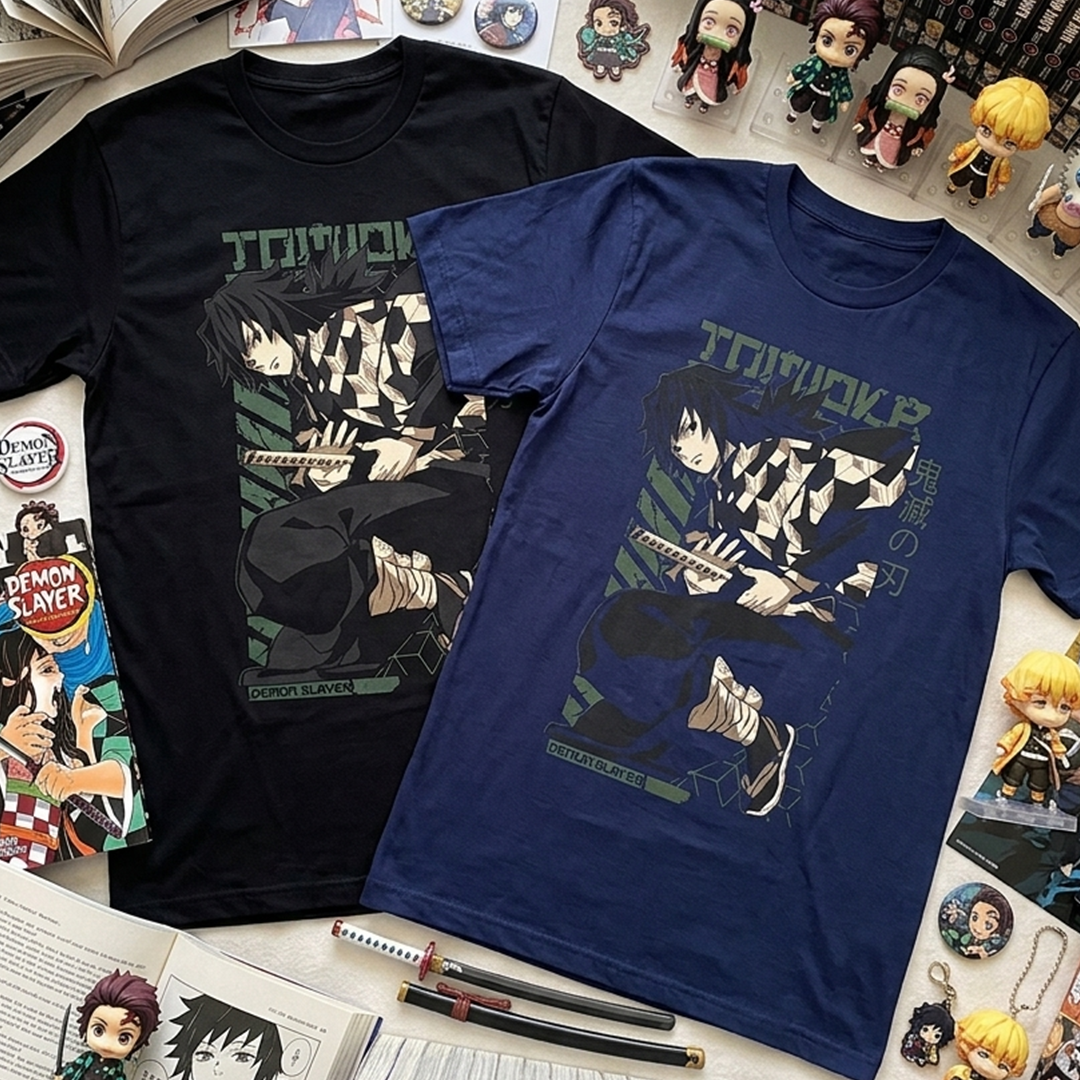 Camiseta Algodon Tomioka Demon Slayer
