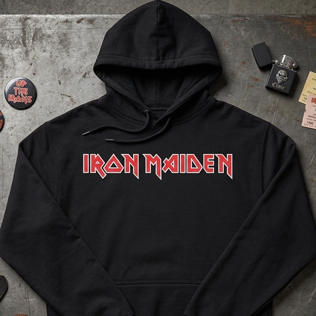 Buzo Capota Iron maiden Logo