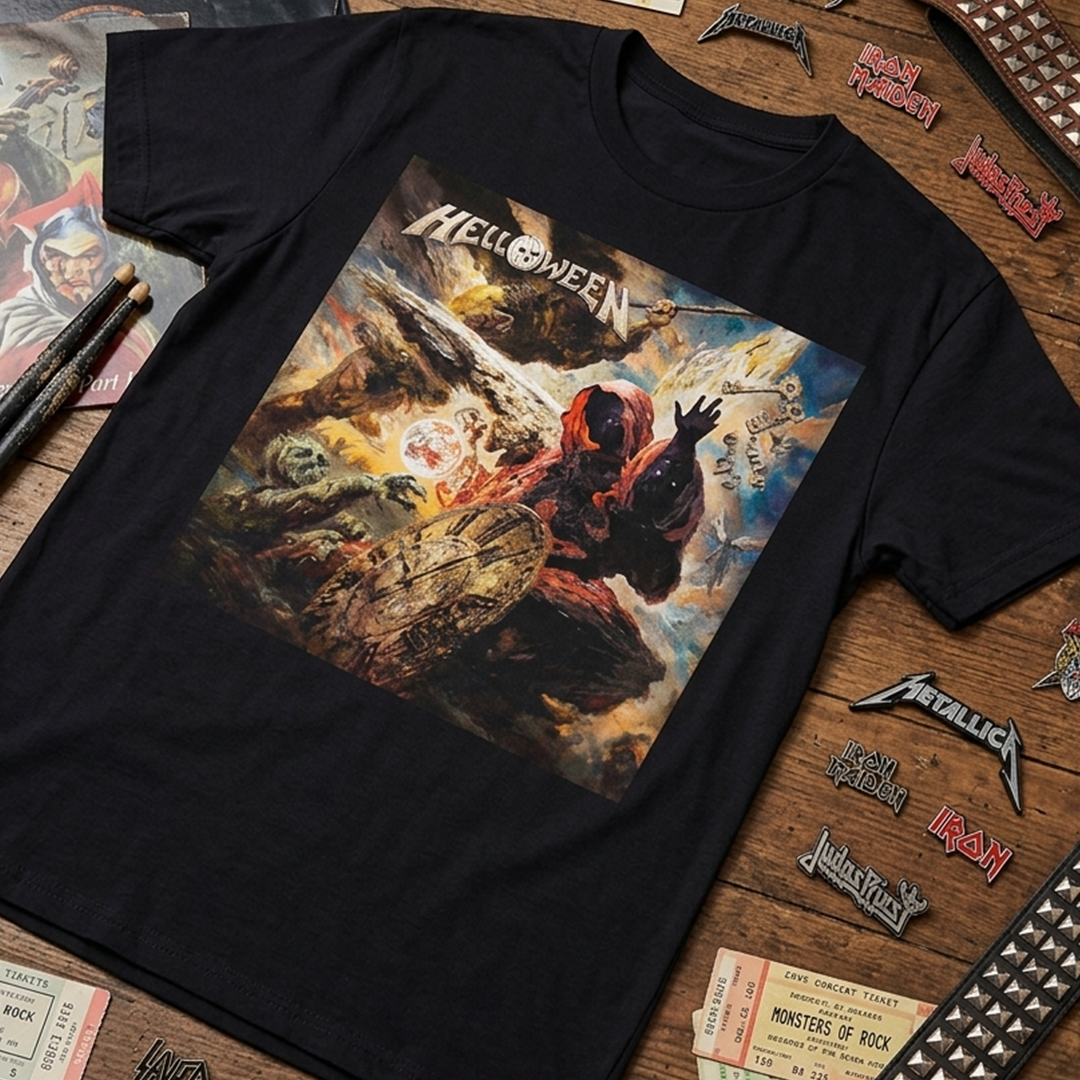 Camiseta Algodon Helloween Same Poster