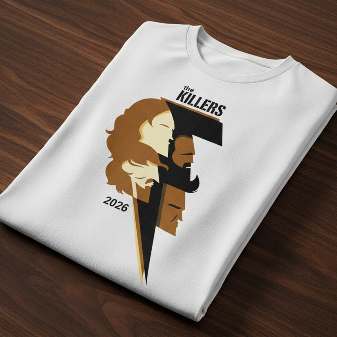 Camiseta Algodon The killers Las vegas 1