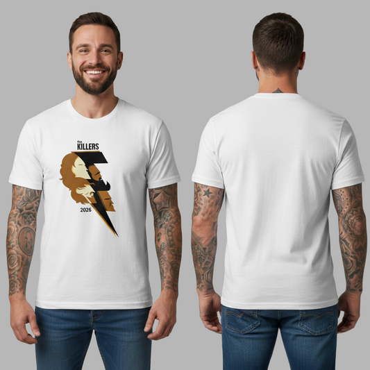 Camiseta Algodon The killers Las vegas 1