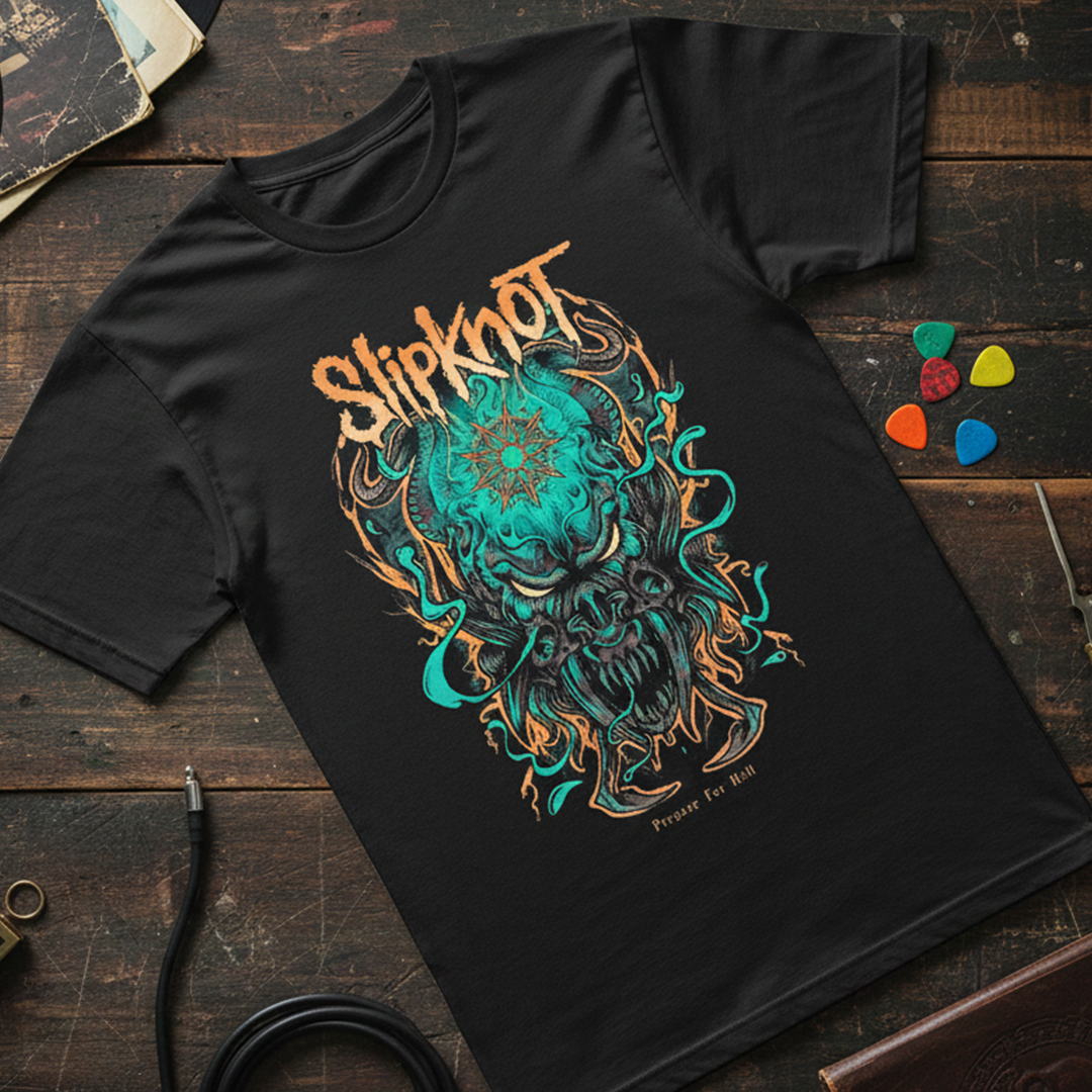 Camiseta Algodon Slipknot Monster Style