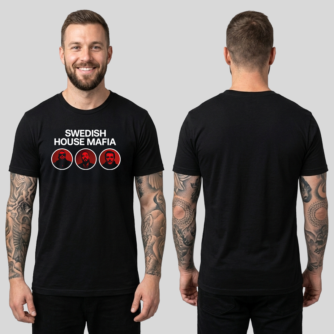 Camiseta Algodon Swedish House Mafia Art