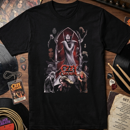 Camiseta Algodon Ozzy Osbourne Poster Style